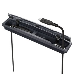 Statie organizator cablu de incarcare Spigen pentru Tesla Model Y/3, neagra