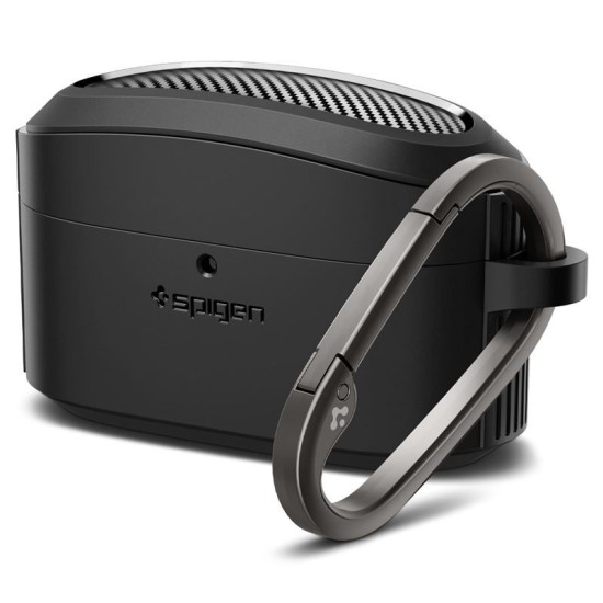 Husa Spigen Rugged Armor pentru Sony WF-1000XM5, negru (WF-1000XM5, ACS07086) by www.silkase.ro
