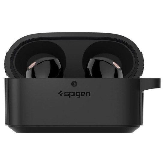 Husa Spigen Rugged Armor pentru Sony WF-1000XM5, negru (WF-1000XM5, ACS07086) by www.silkase.ro