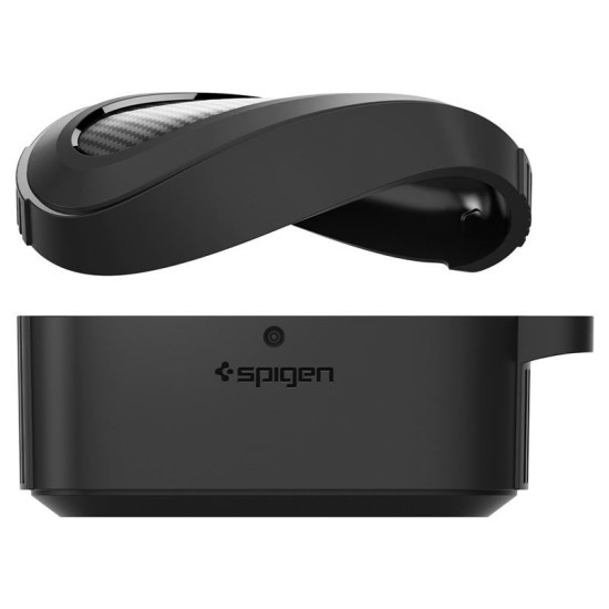 Husa Spigen Rugged Armor pentru Sony WF-1000XM5, negru (WF-1000XM5, ACS07086) by www.silkase.ro