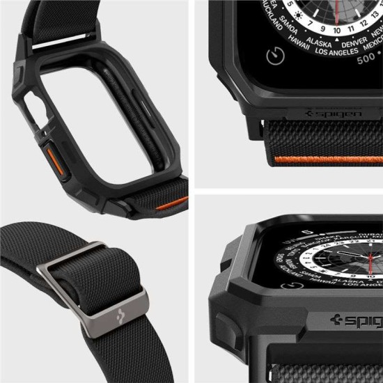 Curea Spigen Lite Fit Pro compatibila cu Apple Watch 4/5/6/7/8/9/SE 44/45mm Matte Black (Spigen, Ingredi) by www.silkase.ro Curea Spigen Lite Fit Pro compatibila cu Apple Watch 4/5/6/7/8/9/SE 44/45mm Matte Black (Ingredi, ACS07103) by www.silkase.ro