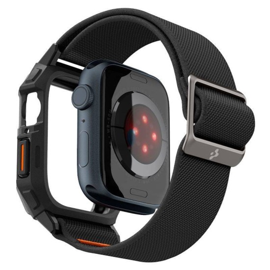 Curea Spigen Lite Fit Pro compatibila cu Apple Watch 4/5/6/7/8/9/SE 44/45mm Matte Black (Spigen, Ingredi) by www.silkase.ro Curea Spigen Lite Fit Pro compatibila cu Apple Watch 4/5/6/7/8/9/SE 44/45mm Matte Black (Ingredi, ACS07103) by www.silkase.ro