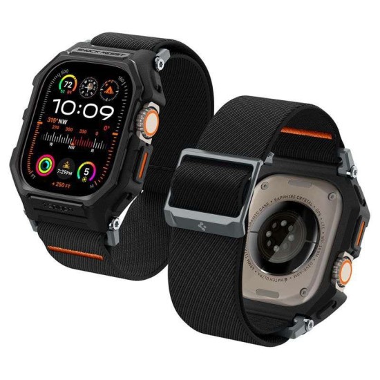 Curea Spigen Lite Fit Pro pentru Apple Watch Ultra 1/2 (49 mm) Negru Mat (Spigen, Ingredi) by www.silkase.ro Curea Spigen Lite Fit Pro pentru Apple Watch Ultra 1/2 (49 mm) Negru Mat (Ingredi, ACS07104) by www.silkase.ro