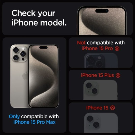 Folie sticla cu sistem de montare Case friendly Spigen GLAStR EZ FIT compatibila cu iPhone 15 Pro Max Privacy (Spigen, Ingredi) by www.silkase.ro Folie sticla cu sistem de montare Case friendly Spigen GLAStR EZ FIT compatibila cu iPhone 15 Pro Max Privacy (Ingredi, AGL07118) by www.silkase.ro