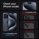 Folie sticla cu sistem de montare Case friendly Spigen GLAStR EZ FIT compatibila cu iPhone 15 Pro Privacy (Spigen, Ingredi) by www.silkase.ro Folie sticla cu sistem de montare Case friendly Spigen GLAStR EZ FIT compatibila cu iPhone 15 Pro Privacy (Ingredi, AGL07120) by www.silkase.ro