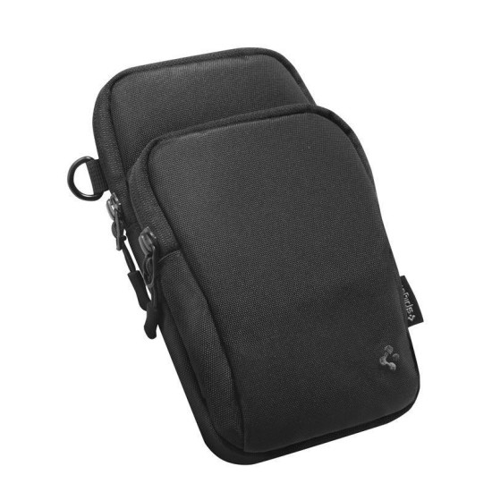 Borseta universala de umar Spigen Klasden pentru telefon, neagra (Spigen, Ingredi) by www.silkase.ro Borseta universala de umar Spigen Klasden pentru telefon, neagra (Diverse accesorii, AFA07132) by www.silkase.ro