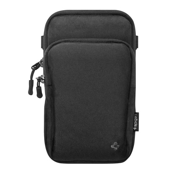 Borseta universala de umar Spigen Klasden pentru telefon, neagra (Spigen, Ingredi) by www.silkase.ro Borseta universala de umar Spigen Klasden pentru telefon, neagra (Diverse accesorii, AFA07132) by www.silkase.ro