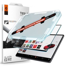 Folie de protectie anti-reflexie Spigen EZ Fit pentru ecran Tesla Model 3 2024