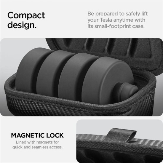 Set suporti de ridicare pe cric Spigen pentru Tesla, negru (Spigen, Ingredi) by www.silkase.ro Set suporti de ridicare pe cric Spigen pentru Tesla, negru (Accesorii auto, ACP07174) by www.silkase.ro