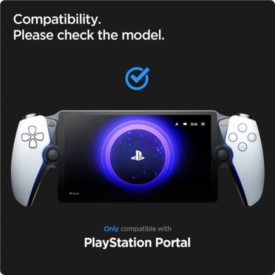 Folie de sticla Spigen Glas.tR EZ Fit pentru PlayStation Portal Remote Player (Spigen, Ingredi) by www.silkase.ro Folie de sticla Spigen Glas.tR EZ Fit pentru PlayStation Portal Remote Player (Diverse accesorii, AGL07183) by www.silkase.ro