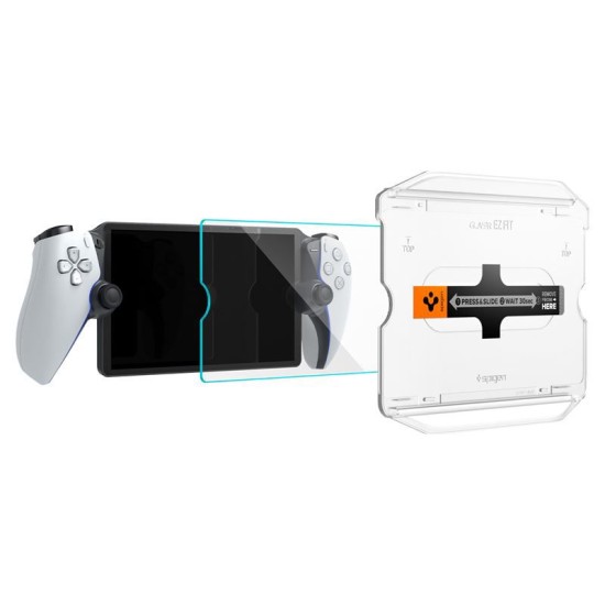 Folie de sticla Spigen Glas.tR EZ Fit pentru PlayStation Portal Remote Player (Spigen, Ingredi) by www.silkase.ro Folie de sticla Spigen Glas.tR EZ Fit pentru PlayStation Portal Remote Player (Diverse accesorii, AGL07183) by www.silkase.ro