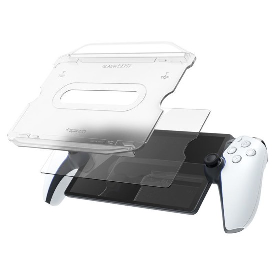 Folie de sticla Spigen Glas.tR EZ Fit pentru PlayStation Portal Remote Player (Spigen, Ingredi) by www.silkase.ro Folie de sticla Spigen Glas.tR EZ Fit pentru PlayStation Portal Remote Player (Diverse accesorii, AGL07183) by www.silkase.ro