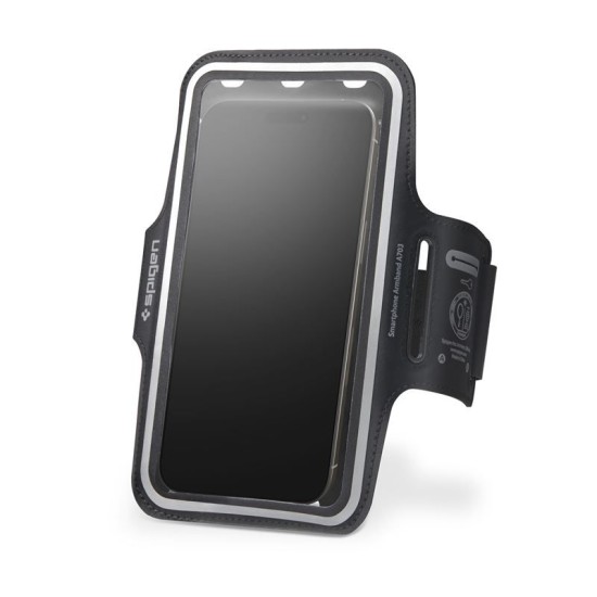 Husa de Telefon pentru Alergare, max 6.9 - Spigen Dynamic Shield - Black" (Spigen, Accesorii telefoane) by www.silkase.ro Husa de Telefon pentru Alergare, max 6.9 - Spigen Dynamic Shield - Black" (Genți și Borsete Telefon, AMP07187) by www.silkase.ro