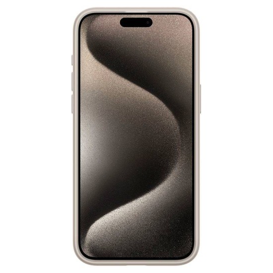 Husa Spigen Ultra Hybrid Mag MagSafe pentru Apple iPhone 15 Pro Max Frost Bej (iPhone 15 Pro Max, ACS07210) by www.silkase.ro