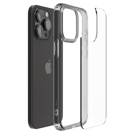 Husa Spigen Ultra Hybrid pentru IPhone 15 Pro transparent (iPhone 15 Pro, ACS07213) by www.silkase.ro