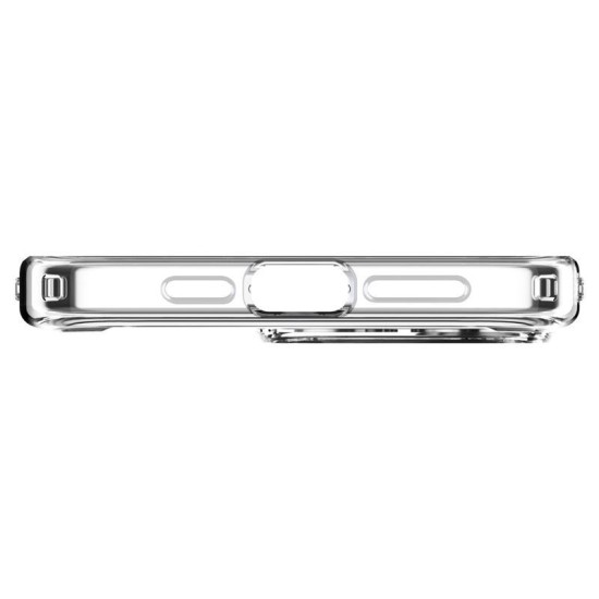 Husa Ultra Hybrid MagSafe pentru iPhone 15 Pro, Spigen, TPU / Policarbonat, Gri (iPhone 15 Pro, ACS07216) by www.silkase.ro