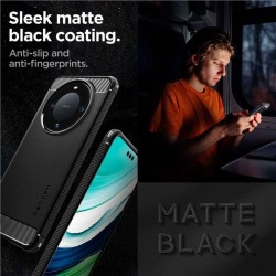 Husa Spigen Rugged Armor compatibila cu Huawei Mate 60 Pro Black Husa Spigen Rugged Armor compatibila cu Huawei Mate 60 Pro Black