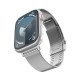 Curea Spigen Sleek Link pentru Apple Watch 42/44/45/49mm, argintie (Ingredi, AMP07224) by www.silkase.ro