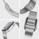 Curea Spigen Sleek Link pentru Apple Watch 42/44/45/49mm, argintie (Ingredi, AMP07224) by www.silkase.ro