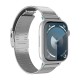 Curea Spigen, Sleek Link, pentru Apple Watch 38/40/41mm, otel inoxidabil, argintiu, 15x2cm (Ingredi, AMP07225) by www.silkase.ro