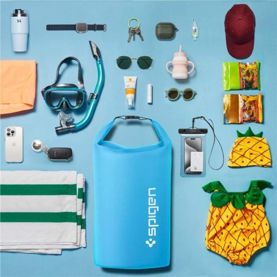 Geanta impermeabila Spigen A631 Aqua Shield Dry Bag IPX6 30L albastru (Spigen, Accesorii telefoane) by www.silkase.ro Geanta impermeabila Spigen A631 Aqua Shield Dry Bag IPX6 30L albastru (Genți și Borsete Telefon, AMP07229) by www.silkase.ro