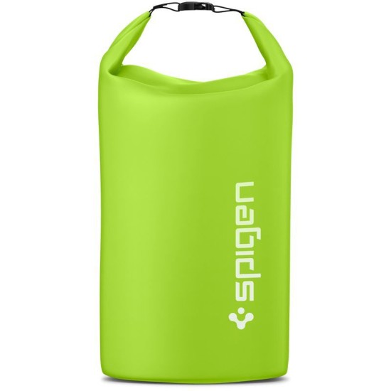 Rucsac impermeabil, Spigen, Aqua Shield Waterproof Dry Bag 30L + 3L, Verde (Genți și Borsete Telefon, AMP07230) by www.silkase.ro