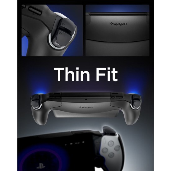 Husa subtire Spigen Thin Fit pentru Sony Playstation Portal, neagra (Diverse accesorii, ACS07235) by www.silkase.ro