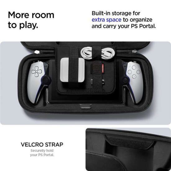Geanta de transport robusta Spigen Rugged Armor Pro pentru Sony Playstation Portal (Spigen, Ingredi) by www.silkase.ro Geanta de transport robusta Spigen Rugged Armor Pro pentru Sony Playstation Portal (Diverse accesorii, AFA07236) by www.silkase.ro
