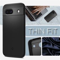 Husa Spigen Thin Fit pentru Google Pixel 8a, negru
