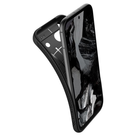Husa Spigen Liquid Air pentru Google Pixel 8a, negru mat (Spigen, Pixel 8a) by www.silkase.ro Husa Spigen Liquid Air pentru Google Pixel 8a, negru mat (Pixel 8a, ACS07257) by www.silkase.ro