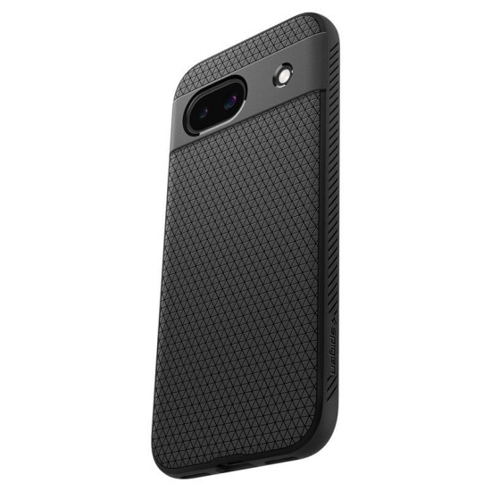 Husa Spigen Liquid Air pentru Google Pixel 8a, negru mat (Spigen, Pixel 8a) by www.silkase.ro Husa Spigen Liquid Air pentru Google Pixel 8a, negru mat (Pixel 8a, ACS07257) by www.silkase.ro