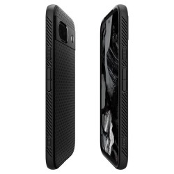 Husa Spigen Liquid Air pentru Google Pixel 8a, negru mat