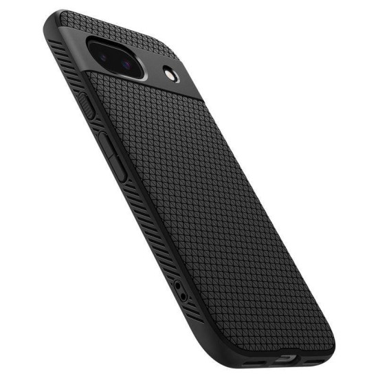 Husa Spigen Liquid Air pentru Google Pixel 8a, negru mat (Spigen, Pixel 8a) by www.silkase.ro Husa Spigen Liquid Air pentru Google Pixel 8a, negru mat (Pixel 8a, ACS07257) by www.silkase.ro