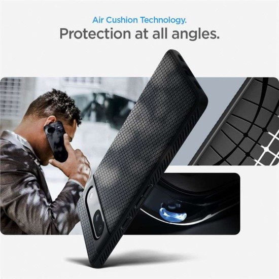 Husa Spigen Liquid Air pentru Google Pixel 8a, negru mat (Spigen, Pixel 8a) by www.silkase.ro Husa Spigen Liquid Air pentru Google Pixel 8a, negru mat (Pixel 8a, ACS07257) by www.silkase.ro