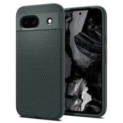 Husa Spigen Liquid Air pentru Google Pixel 8a, verde abyss