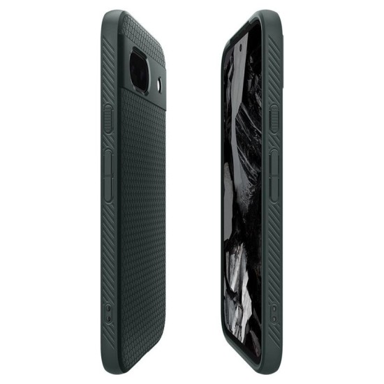 Husa Spigen Liquid Air pentru Google Pixel 8a, verde abyss (Spigen, Pixel 8a) by www.silkase.ro Husa Spigen Liquid Air pentru Google Pixel 8a, verde abyss (Pixel 8a, ACS07258) by www.silkase.ro