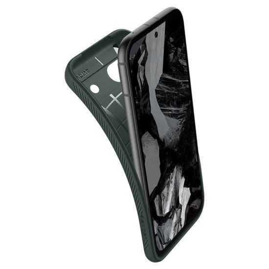 Husa Spigen Liquid Air pentru Google Pixel 8a, verde abyss (Spigen, Pixel 8a) by www.silkase.ro Husa Spigen Liquid Air pentru Google Pixel 8a, verde abyss (Pixel 8a, ACS07258) by www.silkase.ro