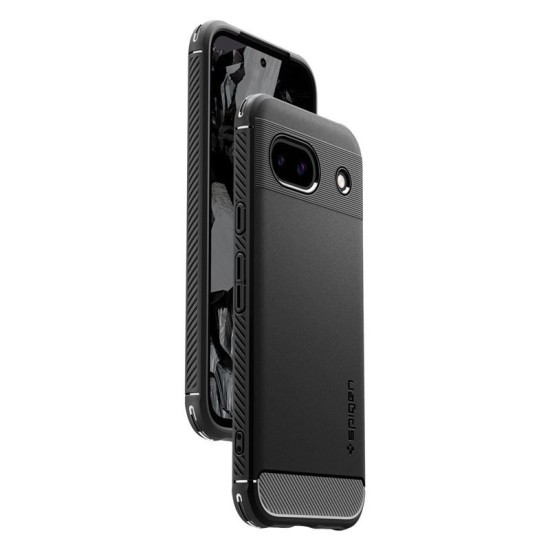 Husa Spigen Rugged Armor pentru Google Pixel 8a, negru mat (Spigen, Pixel 8a) by www.silkase.ro Husa Spigen Rugged Armor pentru Google Pixel 8a, negru mat (Pixel 8a, ACS07259) by www.silkase.ro