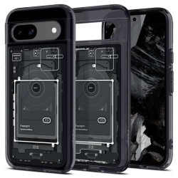 Husa Spigen Ultra Hybrid zero one pentru Google Pixel 8a, negru