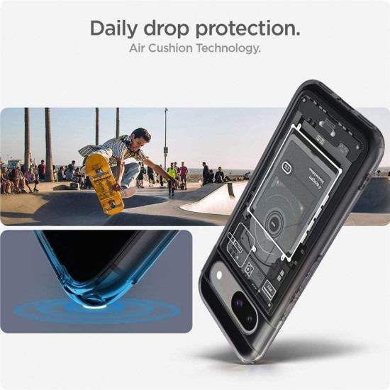 Husa Spigen Ultra Hybrid zero one pentru Google Pixel 8a, negru (Spigen, Pixel 8a) by www.silkase.ro Husa Spigen Ultra Hybrid zero one pentru Google Pixel 8a, negru (Pixel 8a, ACS07261) by www.silkase.ro