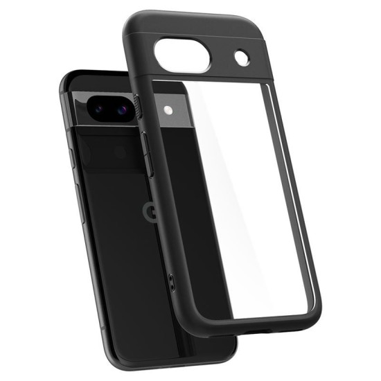 Husa Spigen Ultra Hybrid pentru Google Pixel 8a, negru mat (Spigen, Pixel 8a) by www.silkase.ro Husa Spigen Ultra Hybrid pentru Google Pixel 8a, negru mat (Pixel 8a, ACS07262) by www.silkase.ro