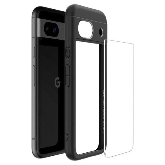 Husa Spigen Ultra Hybrid pentru Google Pixel 8a, negru mat (Spigen, Pixel 8a) by www.silkase.ro Husa Spigen Ultra Hybrid pentru Google Pixel 8a, negru mat (Pixel 8a, ACS07262) by www.silkase.ro
