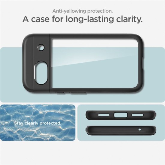 Husa Spigen Ultra Hybrid pentru Google Pixel 8a, negru mat (Spigen, Pixel 8a) by www.silkase.ro Husa Spigen Ultra Hybrid pentru Google Pixel 8a, negru mat (Pixel 8a, ACS07262) by www.silkase.ro