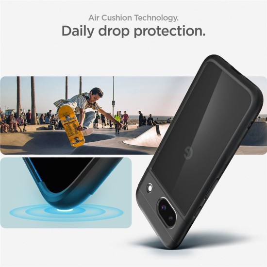 Husa Spigen Ultra Hybrid pentru Google Pixel 8a, negru mat (Spigen, Pixel 8a) by www.silkase.ro Husa Spigen Ultra Hybrid pentru Google Pixel 8a, negru mat (Pixel 8a, ACS07262) by www.silkase.ro