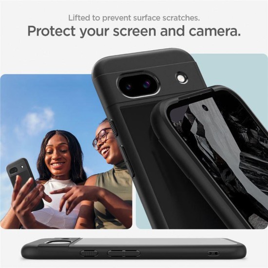 Husa Spigen Ultra Hybrid pentru Google Pixel 8a, negru mat (Spigen, Pixel 8a) by www.silkase.ro Husa Spigen Ultra Hybrid pentru Google Pixel 8a, negru mat (Pixel 8a, ACS07262) by www.silkase.ro