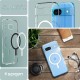 Spigen Ultra Hybrid OneTap Metal Ring MagSafe pentru Google Pixel 8a, alb/transparent (Pixel 8a, ACS07263) by www.silkase.ro