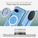 Spigen Ultra Hybrid OneTap Metal Ring MagSafe pentru Google Pixel 8a, alb/transparent (Pixel 8a, ACS07263) by www.silkase.ro