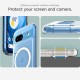 Spigen Ultra Hybrid OneTap Metal Ring MagSafe pentru Google Pixel 8a, alb/transparent (Pixel 8a, ACS07263) by www.silkase.ro