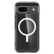 Spigen Ultra Hybrid OneTap Metal Ring MagSafe pentru Google Pixel 8a, alb/transparent (Pixel 8a, ACS07263) by www.silkase.ro
