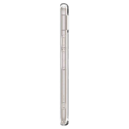 Spigen Ultra Hybrid OneTap Metal Ring MagSafe pentru Google Pixel 8a, alb/transparent (Pixel 8a, ACS07263) by www.silkase.ro